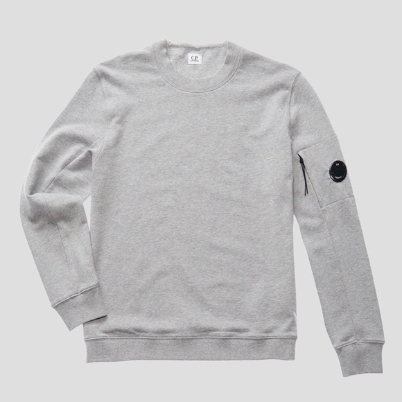 CP Company Fleece Lens Crew Sweatshirt Grey XL - Picture 5 of 5